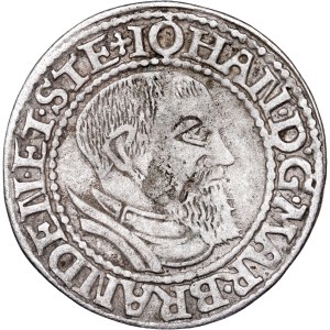 Silesia, Duchy of Crossen, Johann von Küstrin Groschen 1545