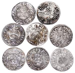 1/24 Thaler / 1½ Groschen / Półtorak 1620 - LOT - 8 pcs