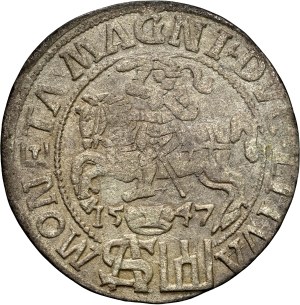 Poland - Sigismund II August Groschen 1547 Vilnius