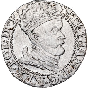Poland - Stefan Batory Grosz (Groschen) 1578 Danzig