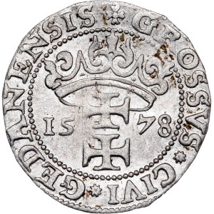 Poland - Stefan Batory Grosz (Groschen) 1578 Danzig