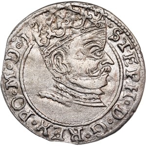 Poland - Stefan Batory Grosz (Groschen) 1581 Riga