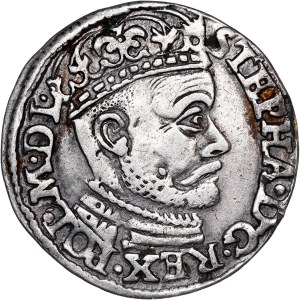 Poland - Stefan Batory. Trojak (3 grosze) 1584 Olkusz