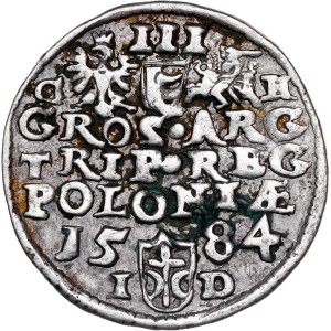 Poland - Stefan Batory. Trojak (3 grosze) 1584 Olkusz