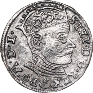 Poland - Stefan Batory. Trojak (3 grosze) 1582 Vilnius