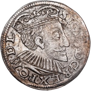 Poland - Sigismund III Vasa Groschen (Trojak) 1591 Poznań