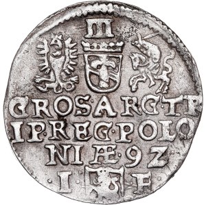 Poland - Sigismund III Vasa Groschen (Trojak) 1592