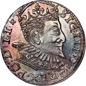 Poland - Sigismund III Vasa Groschen (Trojak) 1594 GE