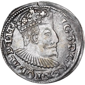 Poland - Sigismund III Vasa Groschen (Trojak) 1595 Lublin
