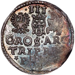 Poland - Sigismund III Vasa Groschen (Trojak) 1597 IF HR