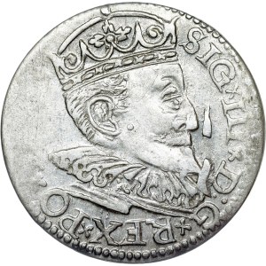 Poland - Sigismund III Vasa Groschen (Trojak) 1596 Riga
