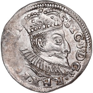 Poland - Sigismund III Vasa Groschen (Trojak) 1596 Poznań