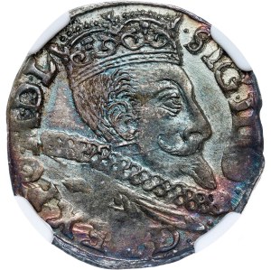 Poland - Sigismund III Vasa Groschen (Trojak) 1597 Bromberg