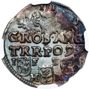 Poland - Sigismund III Vasa Groschen (Trojak) 1597 Bromberg