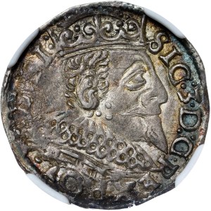 Poland - Sigismund III Vasa Groschen (Trojak) 1597 IF HR