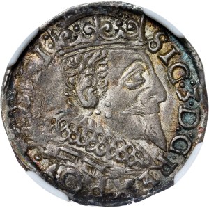 Poland - Sigismund III Vasa Groschen (Trojak) 1597 IF HR