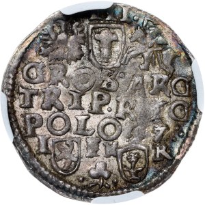 Poland - Sigismund III Vasa Groschen (Trojak) 1597 IF HR