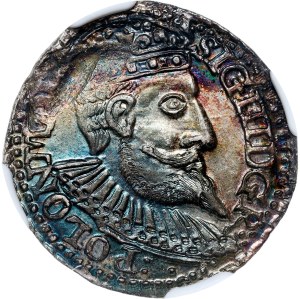 Poland - Sigismund III Vasa Groschen (Trojak) 1598 Olkusz