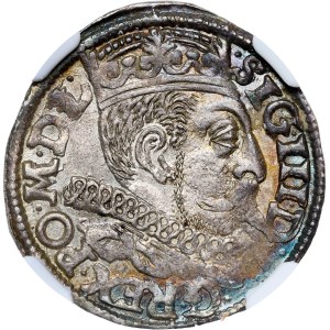 Poland - Sigismund III Vasa Groschen (Trojak) 1598 P
