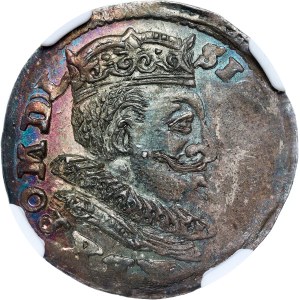 Poland - Sigismund III Vasa Groschen (Trojak) 1599 Lublin