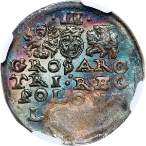 Poland - Sigismund III Vasa Groschen (Trojak) 1599 Lublin