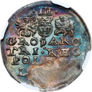 Poland - Sigismund III Vasa Groschen (Trojak) 1599 Lublin