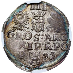 Poland - Sigismund III Vasa Groschen (Trojak) 1599 P