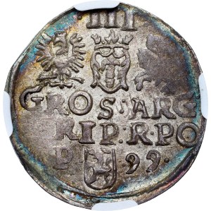 Poland - Sigismund III Vasa Groschen (Trojak) 1599 P