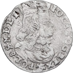 Poland - John II Casimir, 6 Groschen 1662 NG