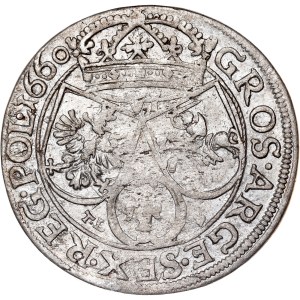 Poland - John II Casimir, 6 Groschen 1660 Cracow