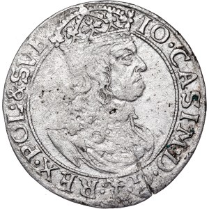 Poland - John II Casimir, 6 Groschen 1660 Cracow