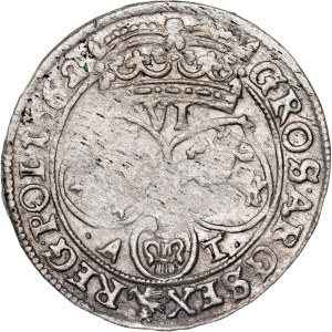Poland - John II Casimir, 6 Groschen 1662 Cracow