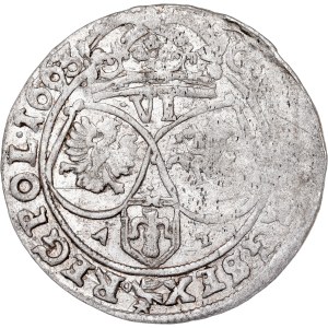 Poland - John II Casimir, 6 Groschen 1663 Cracow