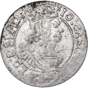 Poland - John II Casimir, 6 Groschen 1665 Cracow