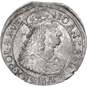 Poland - John II Casimir, 6 Groschen 1667 TLB