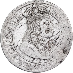 Poland - John II Casimir, 6 Groschen 1668 TLB