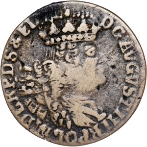 Poland - Friedrich August II, 6 groschen 1761, Danzig