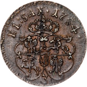 August III of Poland, Groschen Guben 1754