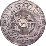 Stanisław August Poniatowski. Halftaler (Thaler) 1783 EB LIT