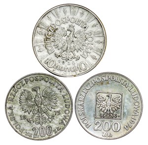 Poland - Silver Coin LOT - 3 pcs