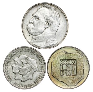 Poland - Silver Coin LOT - 3 pcs
