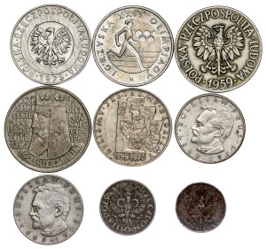 Poland - Coin LOT - 9 pcs