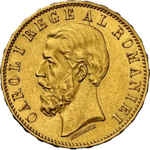 Romania - Carol I - 20 Lei 1883 B
