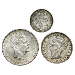Romania - Silver LOT - 3 pcs