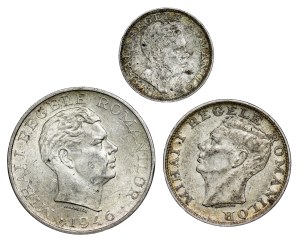 Romania - Silver LOT - 3 pcs