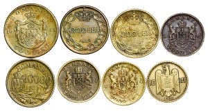 Romania - Coin LOT - 8 pcs