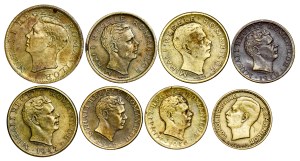 Romania - Coin LOT - 8 pcs