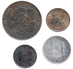 Spain - Coin - LOT