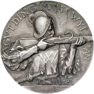 Switzerland - St. Gallen - 1901 Schützenmedaillen