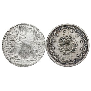 Turkey , Syria Coin LOT - 2 pcs